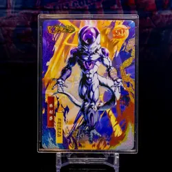 Frieza - LG-SR - Dragon Ball Luoka Textured Gold Glitter Holo Foil Card - Image 1