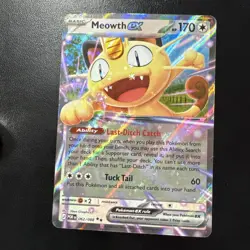Pokemon TCG- Meowth ex - 062/088 - ME03: Perfect Order (POR) Double Rare A - Image 1