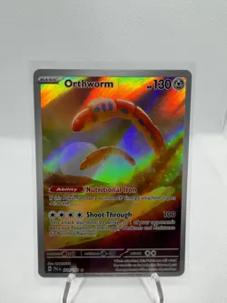 Orthworm 224/193 Illustration Rare Paldea Evolved Pokemon Near Mint - Image 1