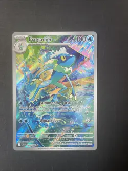 Pokemon TCG Frogadier Chaos Rising Illustration Rare 089/086 - Image 1