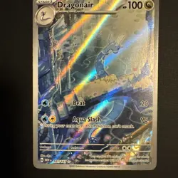 Pokemon TCG Dragonair 181/165 Sv: Scarlet & Violet 151 Holo NM Illustration Rare - Image 1