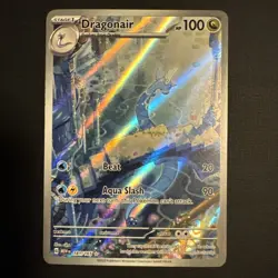 Pokemon TCG Dragonair 181/165 Sv: Scarlet & Violet 151 Holo NM Illustration Rare - Image 4