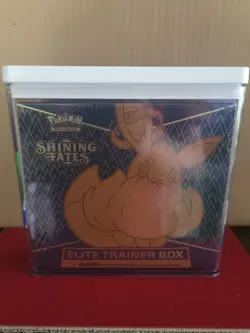 Pokemon Shining Fates Elite Trainer Box ETB Pokemon New Factory Sealed TCG 820650828171 - Image 1