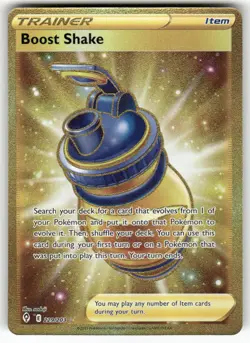 Boost Shake 229/203 Secret Rare Evolving Skies Pokemon Near Mint - Image 1