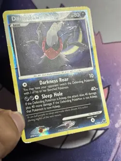 Darkrai 4/106 Pokemon Diamond Pearl Great Encounter Reverse Holo Rare Pokemon HP - Image 4
