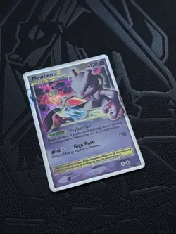 Pokemon TCG - Mewtwo LV.X DP28 Black Star Promo - Image 1