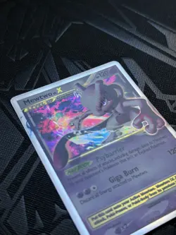 Pokemon TCG - Mewtwo LV.X DP28 Black Star Promo - Image 4