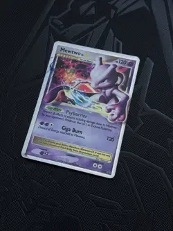 Pokemon TCG - Mewtwo LV.X DP28 Black Star Promo - Image 5