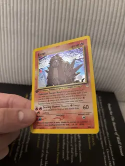 Pokemon Entei Neo Revelation Holo Rare 6/64 WOTC TCG EN 1st Edition NM/LP - Image 2