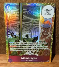 One Piece OP15 Mamaragan SR Event Foil English Pack Fresh MINT+ - Image 1