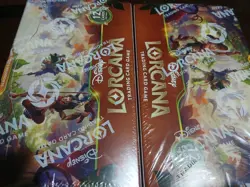 2x Disney Lorcana TCG Wilds Unknown Chapter 12 24 Pack Booster Box. - Image 1