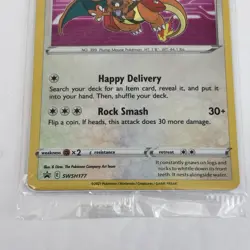 Pokemon TCG Special Delivery Bidoof SWSH177 Black Star Promo Card SEALED - Image 4
