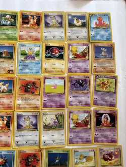 Vintage Pokemon Cards Lot Of 50 Base Regular Set 1999 Original Owner - Image 4