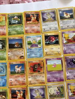 Vintage Pokemon Cards Lot Of 50 Base Regular Set 1999 Original Owner - Image 5