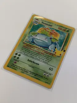 Venusaur 15/102 Celebrations 25th Anniversary Pokemon card - Image 1