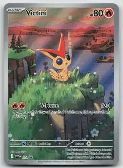 Victini 208 Sv: Scarlet & Violet Promo Cards Holo Pokemon NM - Image 1