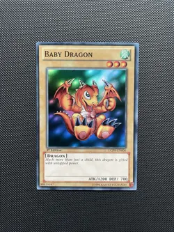 Yugioh Baby Dragon LCJW-EN006 1st Edition Super Rare Card VLP - Image 1