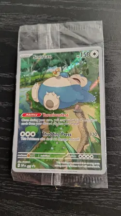 Pokemon TCG Snorlax Promo Holo Card 151 Scarlet and Violet 051 - Image 1