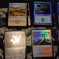 Mtg Foil Basic Lands Bundle. Magic The Gathering Lot Mana Starter (886) - Image 2