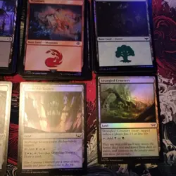 Mtg Foil Basic Lands Bundle. Magic The Gathering Lot Mana Starter (886) - Image 4