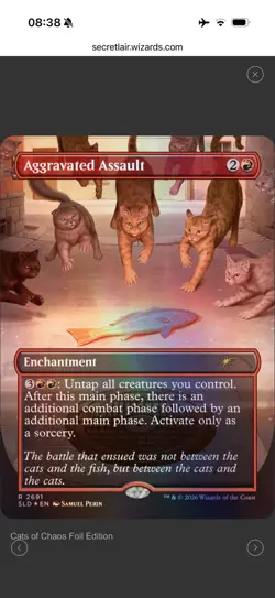 PRESALE Secret Lair Cats Of Chaos Foil Edition - Image 2
