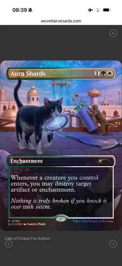 PRESALE Secret Lair Cats Of Chaos Foil Edition - Image 5