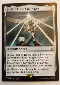 Staff of Eden, Vault's Key Universes Beyond: Assassin's Creed Regular - Image 1