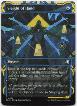 Sleight of Hand 22 Secrets of Strixhaven: Mystical Archive MTG Foil LP - Image 1