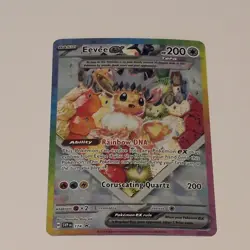 Pokemon TCG Eevee ex 174 Sv: Scarlet & Violet Promo Cards Holo - Image 1