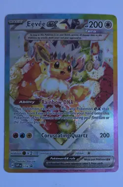 Pokemon TCG Eevee ex 174 Sv: Scarlet & Violet Promo Cards Holo - Image 2