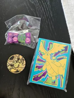Ascended Heroes ETB Card Sleeves Pokemon 65 card, coin and dices ALL SEALED - Image 1