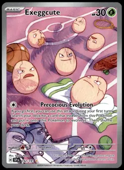 Exeggcute 192/191 Illustration Rare Surging Sparks Pokemon Near Mint - Image 1