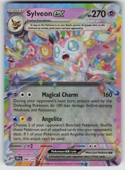 Sylveon ex 086/191 Double Rare Surging Sparks Pokemon Near Mint - Image 1