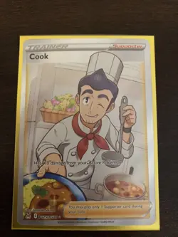Pokemon TCG Cook Lost Origin Trainer Gallery TG25/TG30 Holo Ultra Rare - Image 1