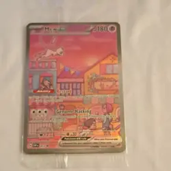 Mew ex SVP 053 Scarlet & Violet Promo Full Art Holo English 2023 180 HP - Image 1