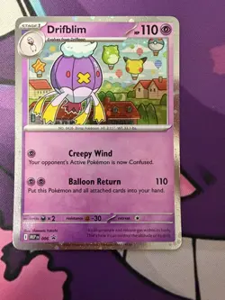 Pokemon TCG Drifblim MEP 006 Black Star Promo - Image 1
