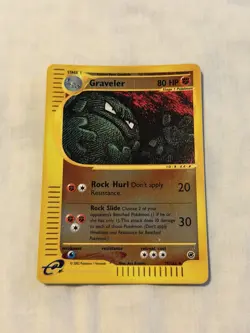Pokemon Graveler 79/165 Reverse Holo Uncommon Expedition Base Set - NM (Kusube) - Image 1