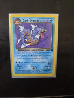 Pokemon TCG Dark Gyarados Non Holo WOTC 25/82 Team Rocket - Image 1
