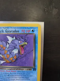Pokemon TCG Dark Gyarados Non Holo WOTC 25/82 Team Rocket - Image 3