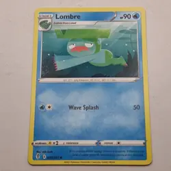 Lombre Pokemon Card 033/203 Evolving Skies 2021 Stage 1 Uncommon Water - Image 1