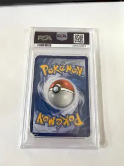 2017 POKEMON SM BLACK STAR PROMO #SM60 FULL ART/CHARIZARD GX PSA 1 - Image 2