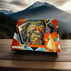 2021 Pokemon TCG: Sword & Shield Dragonite V Box Factory Sealed New - Image 1