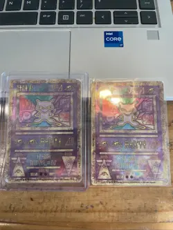 Ancient Mew Movie Promo Pokemon TCG 2000 Vintage X 2 - Image 1
