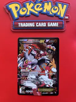 Pokemon Team Magma's Groudon EX Full Art Ultra Rare Holo Double Crisis 15/34 - Image 2