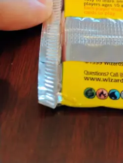 Vintage Pokemon Base Set Sealed Blastoise Pack in excellent condition. - Image 3