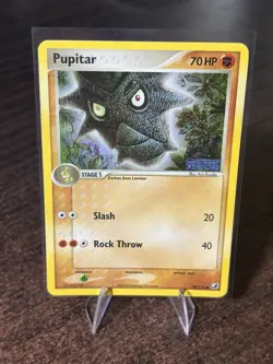 Pokemon TCG “Pupitar” 70/115 EX Unseen Forces Holo Stamped - Image 1