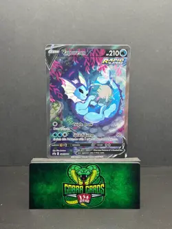 2021 Evolving Skies Vaporeon V Holo Black Star Promo FA #SWSH181 - Image 1