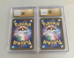 CGC Pristine 10 Pokemon JPN White Flare Tepig 096 Pignite 097 Art Rare Holo - Image 2