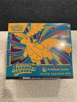 Pokemon Center Exclusive Mega Evolution Ascended Heroes Elite Trainer Box - Image 1