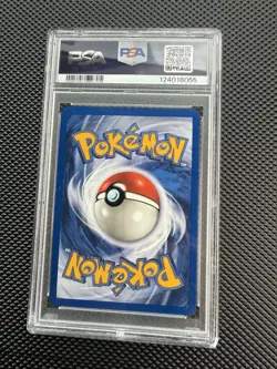 Dark Alakazam Pokemon Team Rocket 01/82 Holo PSA Nearmint 8 - Image 2